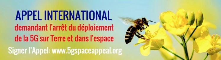 Appel international demandant l arret du deploiement de la 5g sur terre et dans l espace 920 x 252